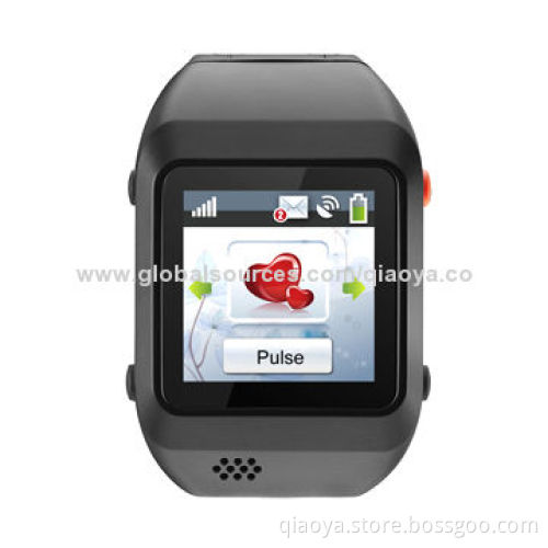 Strapless Wrist Pulse Monitor of Wearable Watch Phone, 240 x 240P Resolution